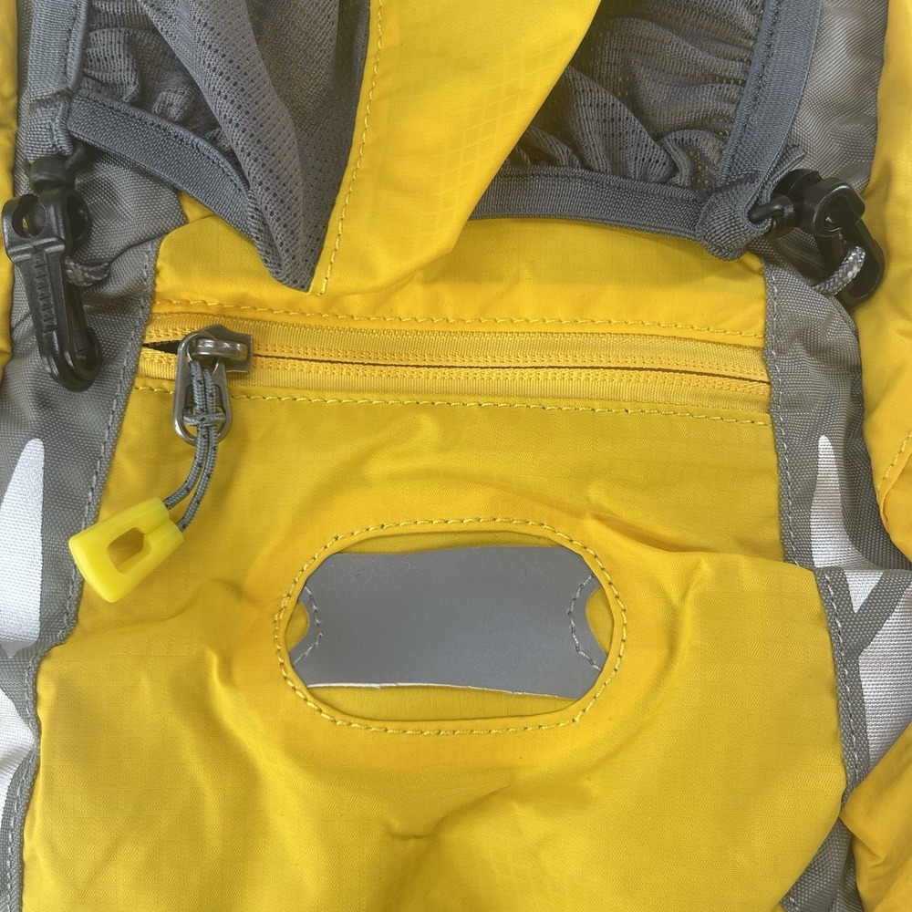 LOCAL LION Outdoor Hiking Running Double Shoulder Backpack Bag Yellow/grey (G25) - Picture 3 of 16